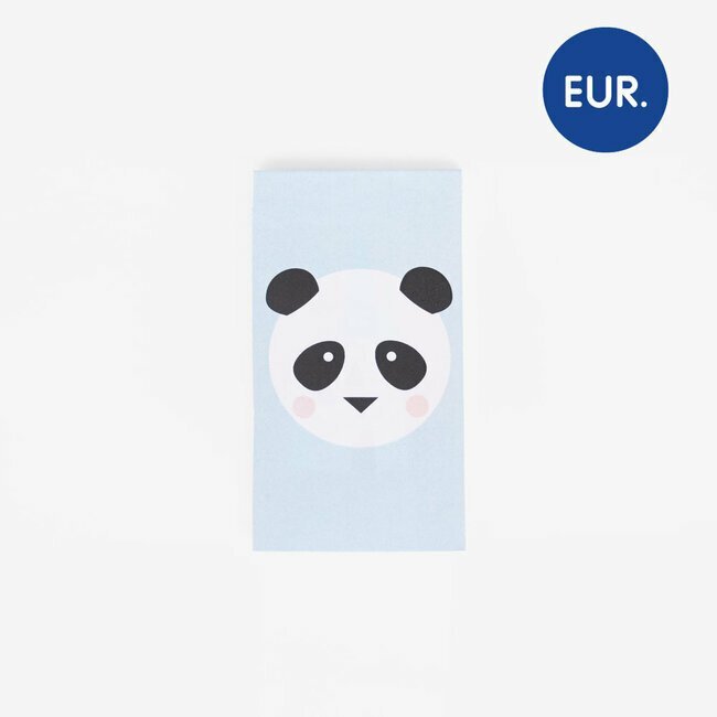 Mini Muistivihko, Panda, 5x9cm
