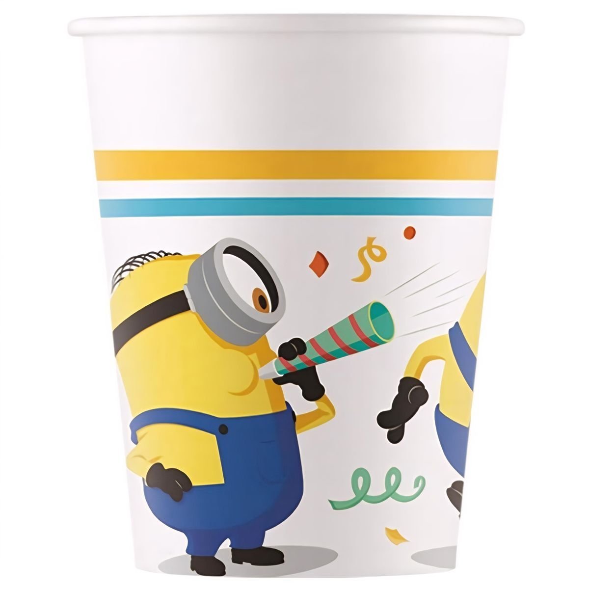 Pahvimukit - Minions Rise of Gru, 200 ml, 8 kpl