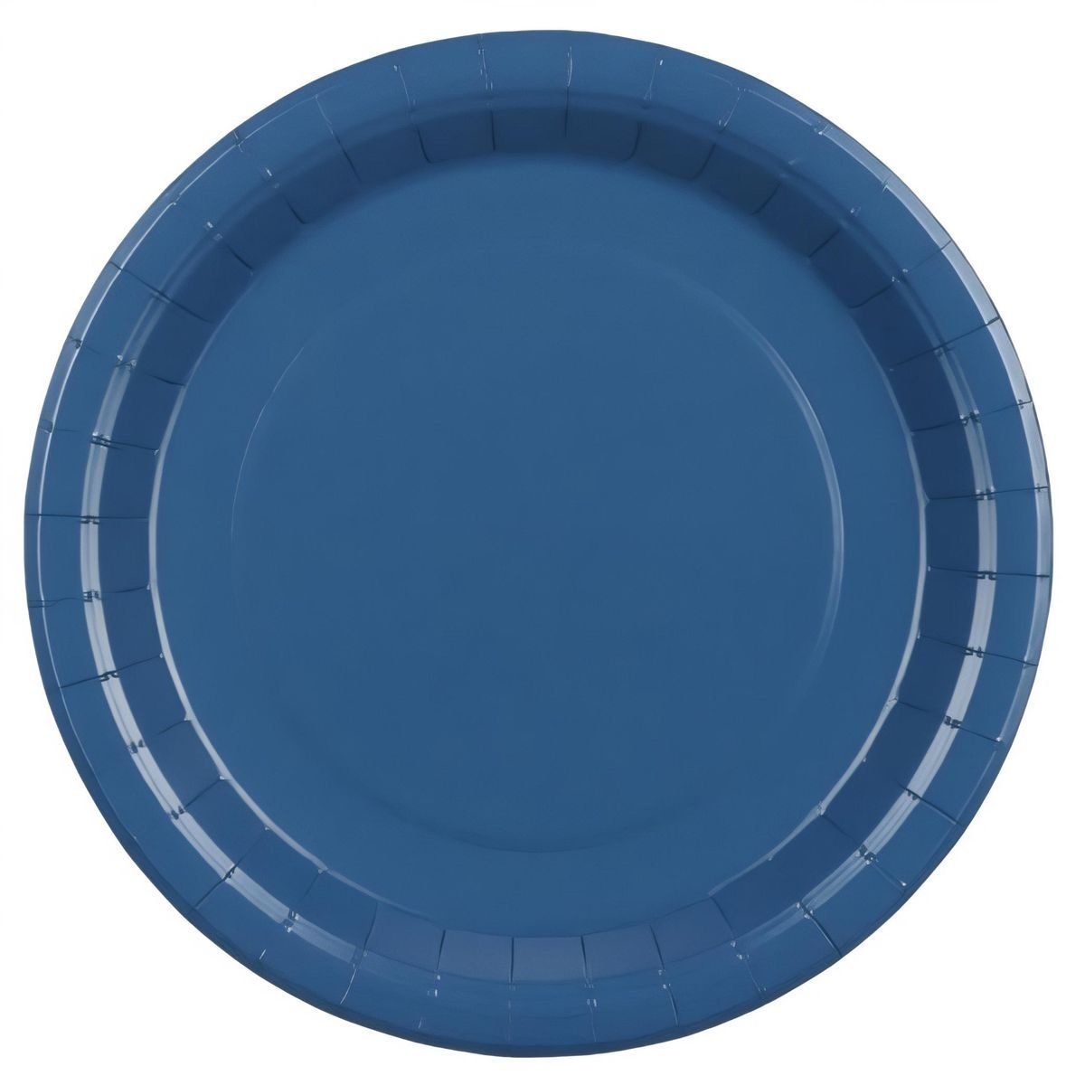 Pahvilautaset - tummansininen, Ø23 cm, 6 kpl