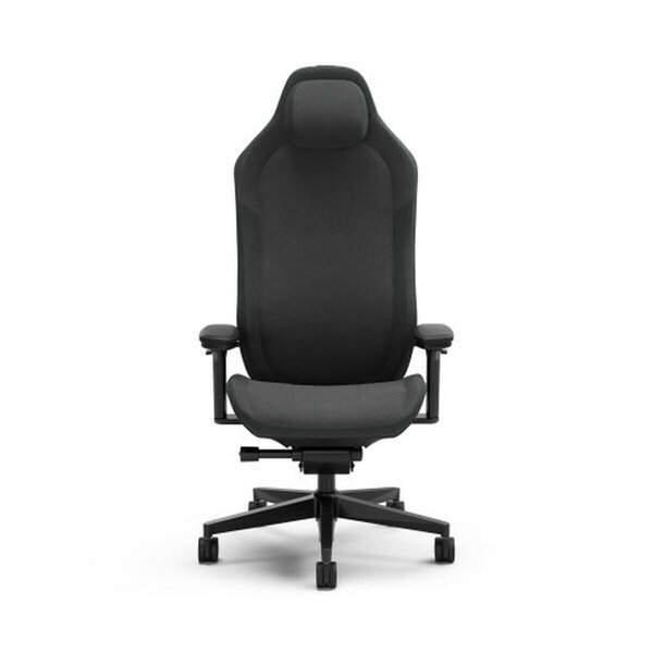 Pelituoli - FRACTAL DESIGN - Hienostunut tumma kangas - Taivutettava selkänoja - Säädettävät käsinojat - Elegantti materiaali