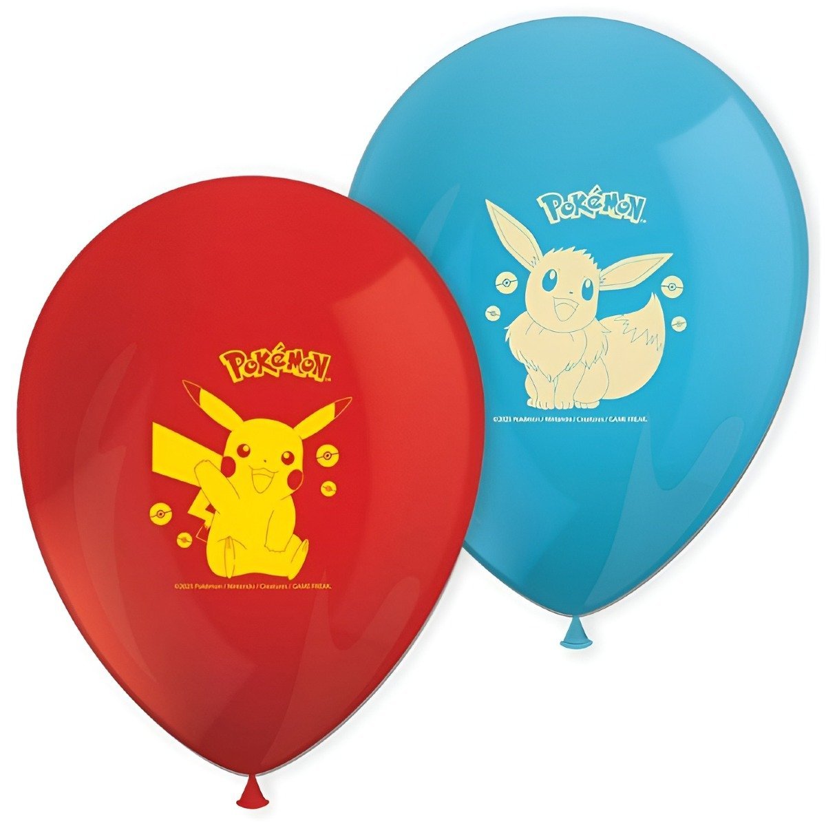 Ilmapallot - Pokemon, 28 cm, 8 kpl