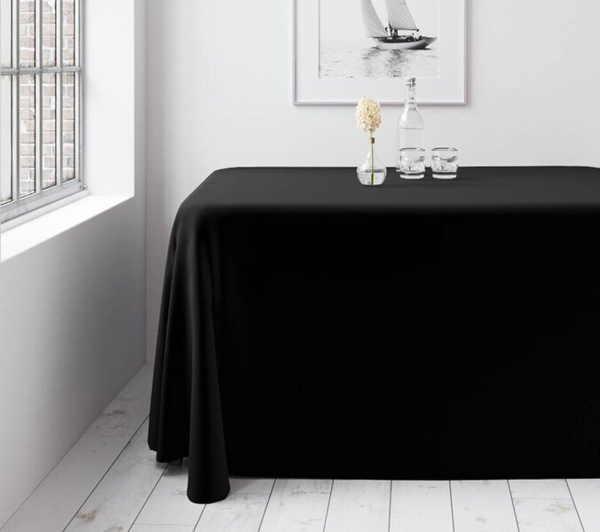 Pöytäliina Restly 150x250, musta