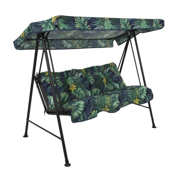 Puutarhakeinu Patio Tora Black Edition G051-02IB, vihreä monivärinen