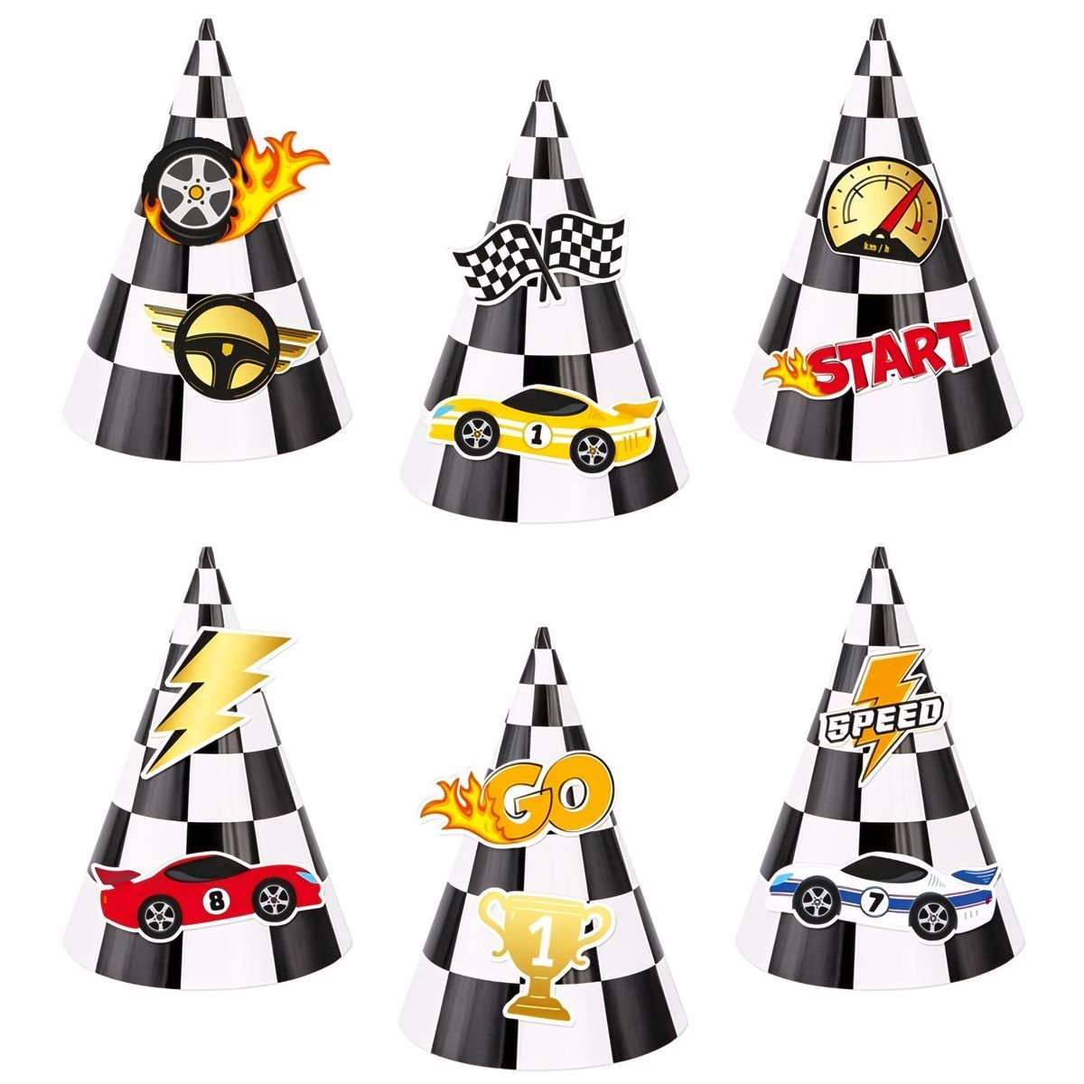 Juhlahatut - Race On, 6 kpl