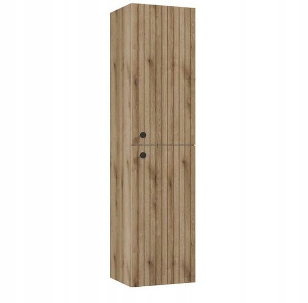 Rietti riiputettu ripustettava kylpyhuoneen jalusta 140x35 cm tammi evoke lattiat
