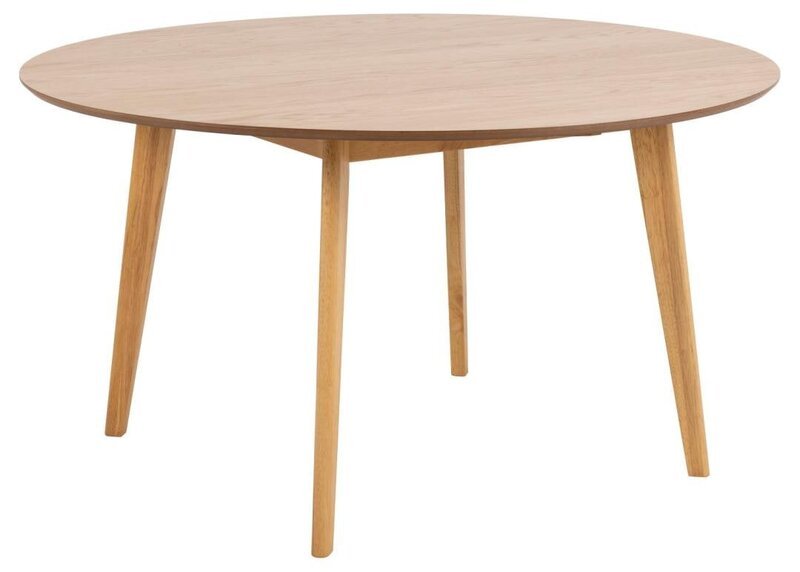 Ruokapöytä ROXBY, D140xK76cm, tammi