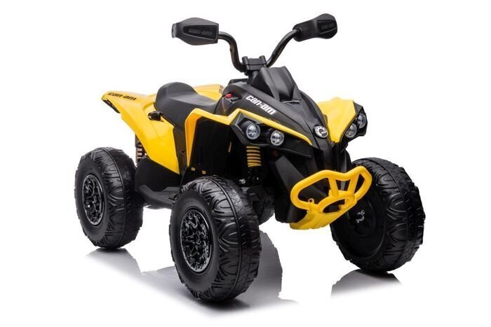 Sähkömönkijä lapsille Quad CAN-AM Renegate, keltainen