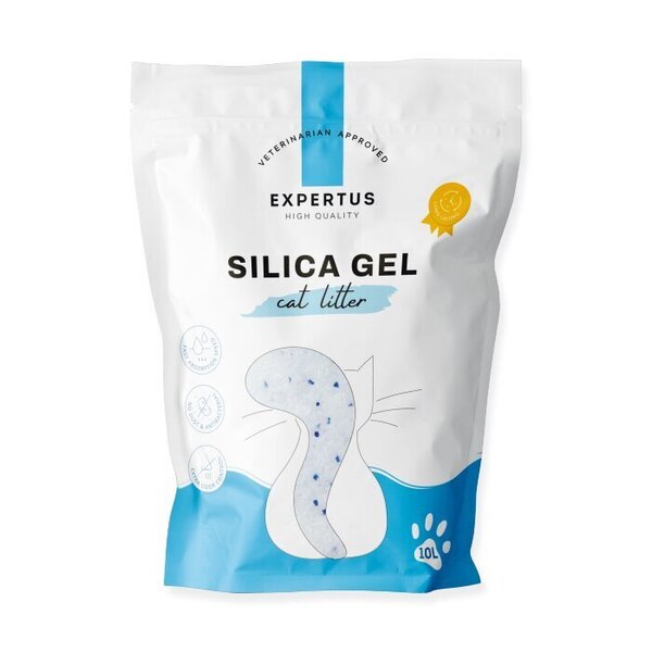 Silikonihiekka kissoille Expertus, 10l