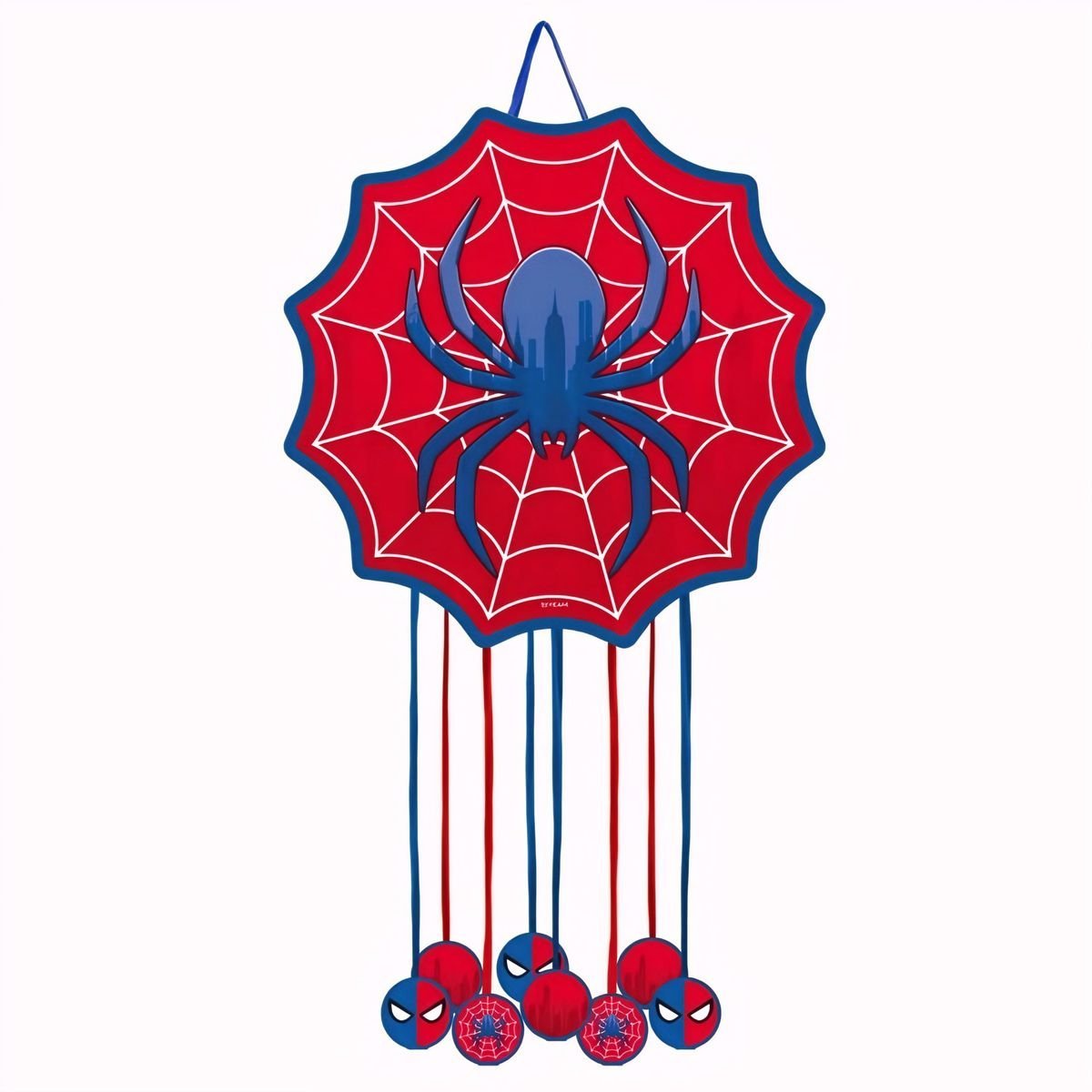 Vetopinjata - Blue Spider, 45x45 cm