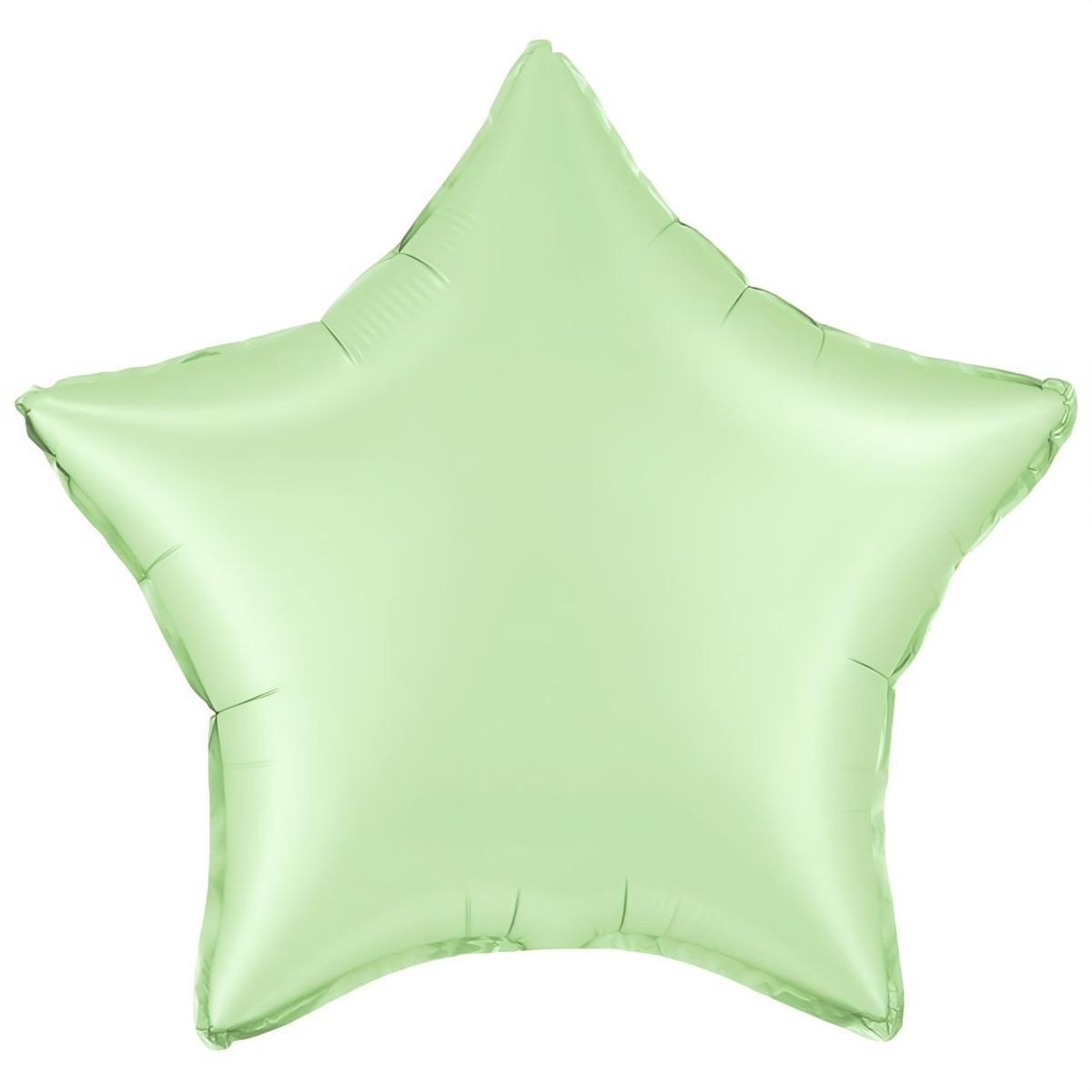 Foliopallo - tähti, matta pistaasinvihreä, 45 cm