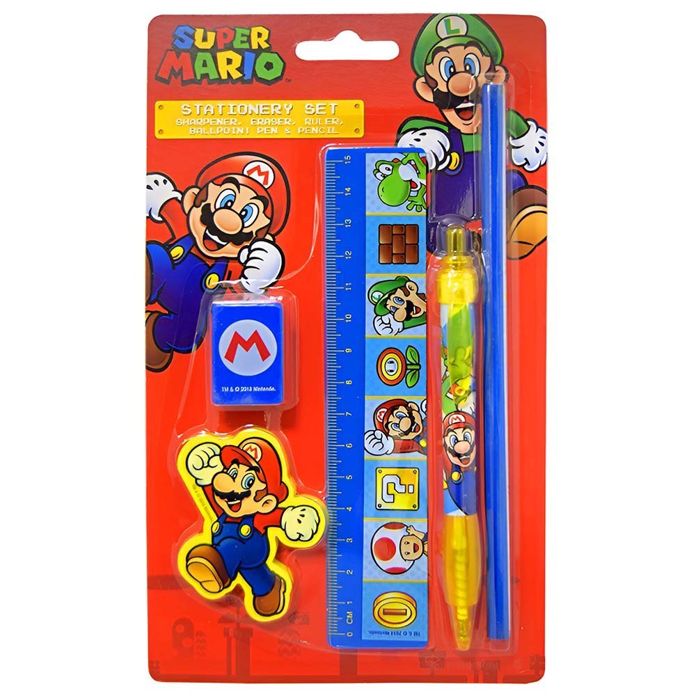 Kirjoitussetti - Super Mario, 5-osaa
