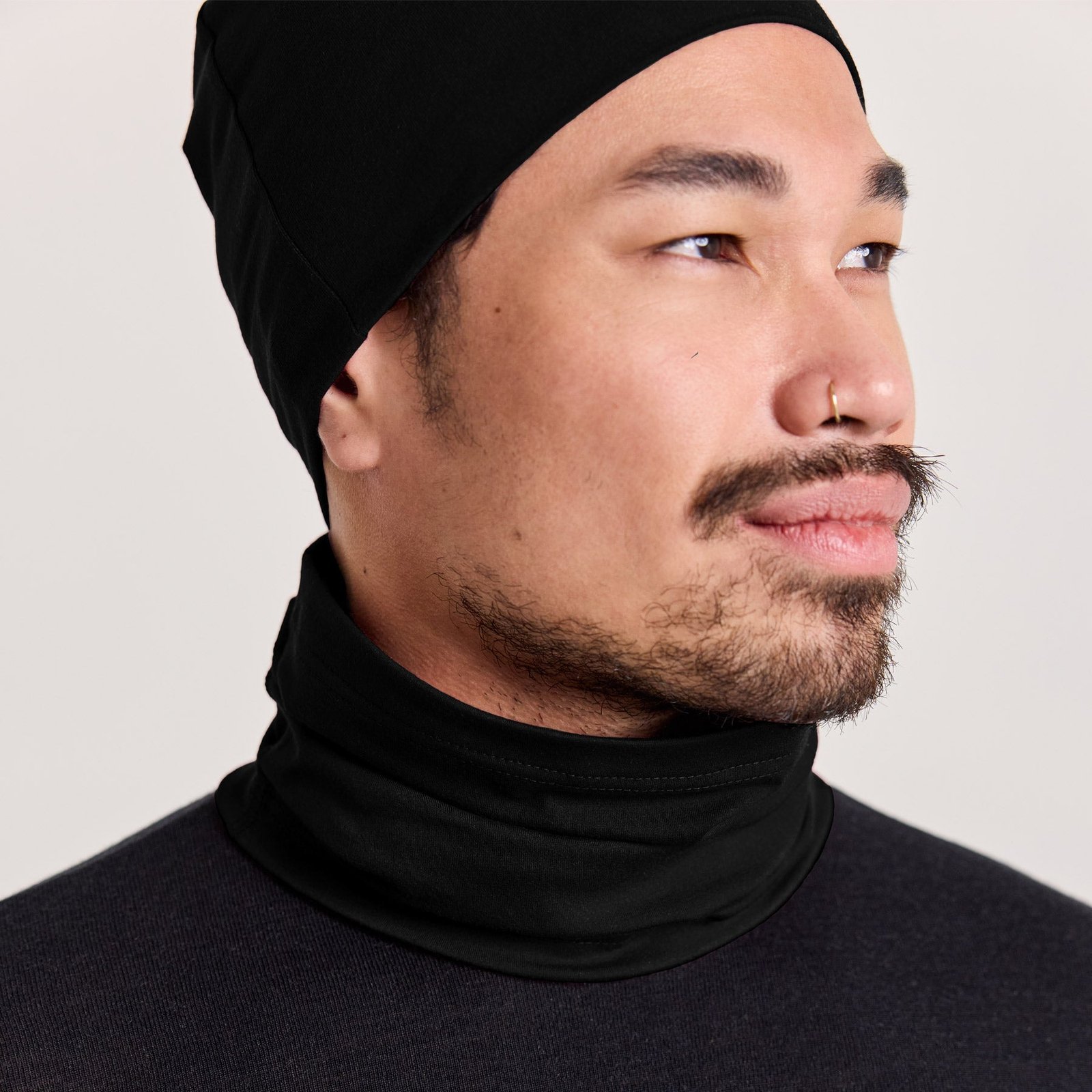 Hento Tube Scarf Black