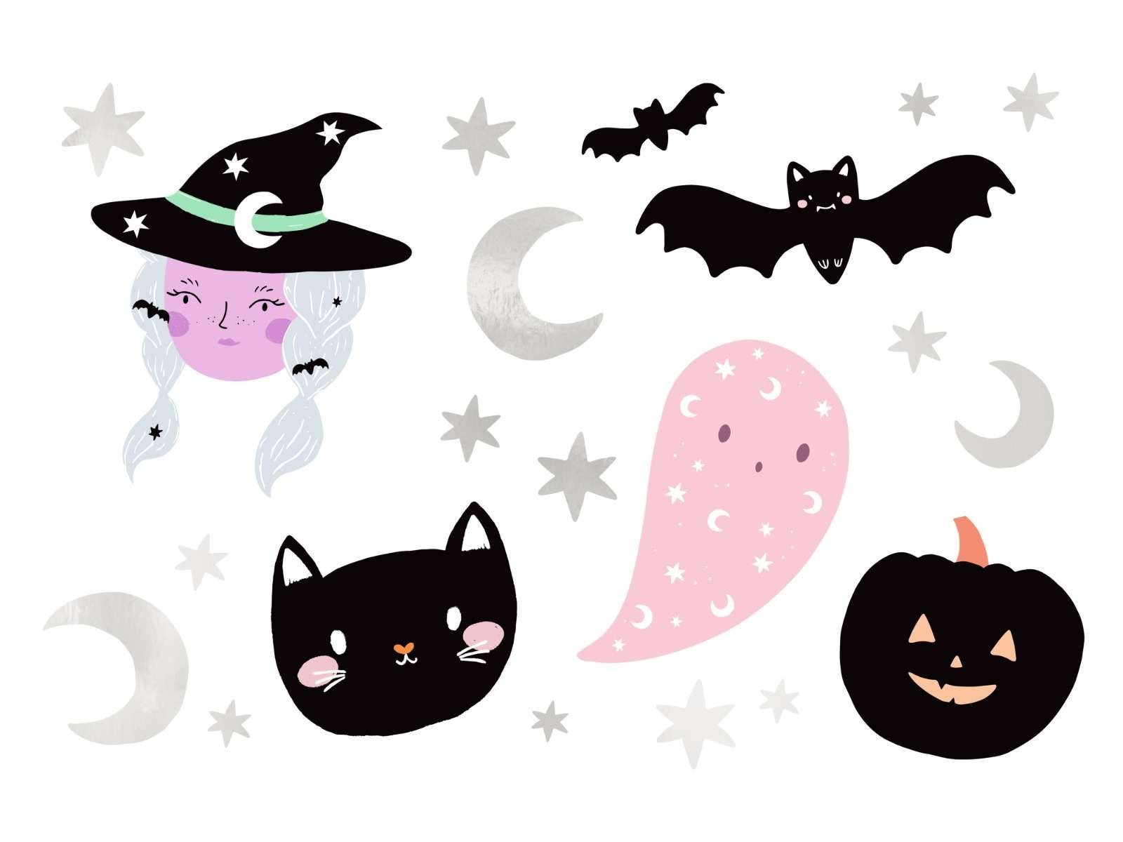 Halloween tatuoinnit - Hocus Pocus, 21kpl