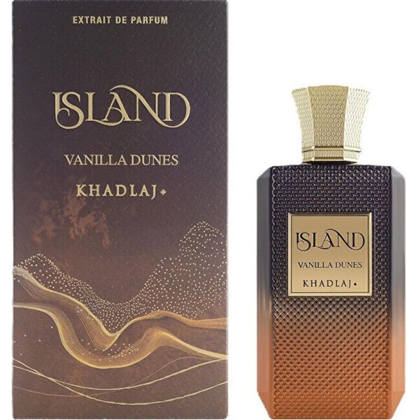 Unisex-hajuvesi Khadlaj Island Vanilla Dunes – itämainen, gourmande, extrait