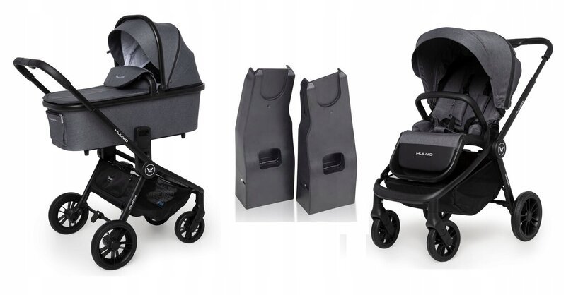 Yleisvaunut Muuvo Quick 2in1, Carbon Graphite