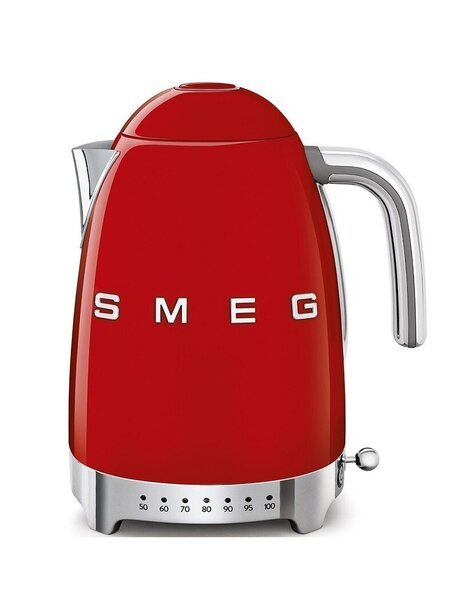 Vedenkeitin säädettävällä lämpötilalla Smeg.