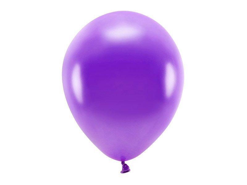 Metalliset violetit ilmapallot - 27cm, 50kpl