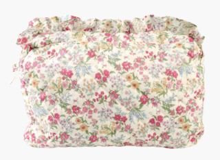 Rosemary ruffle large toilettilaukku creme