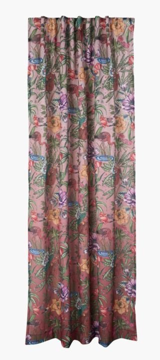 NW Tropical Loveland verho roosa