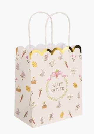 Bunny bow lahjapussi 3kpl moniväri