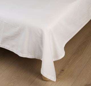 Egyptian cotton aluslakana valkoinen