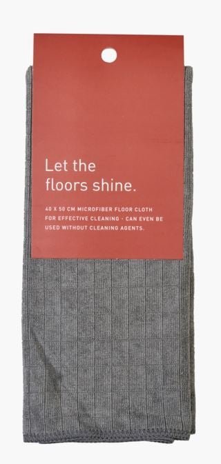Microfiber lattiapyyhe harmaa