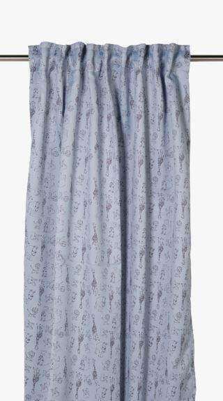 Dyrene pimentävä verho vaaleansininen