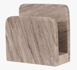 Alva marble servettiteline beige