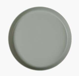 Vita ulkotarjotin harmaanvihreä