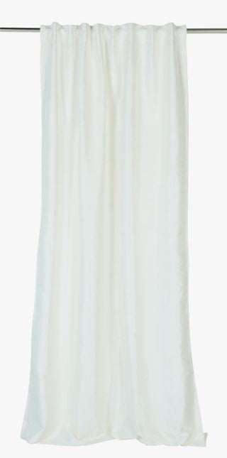 Mulbury silk verho luonnonvalkoinen