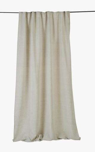 Ellinor pellavaverho vaalean beige