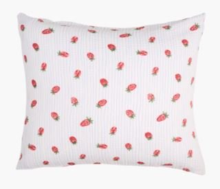 Fraises tyynyliina kreppipuuvillaa vaaleansininen