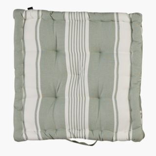 Capri stripe istuintyyny vaaleanvihreä