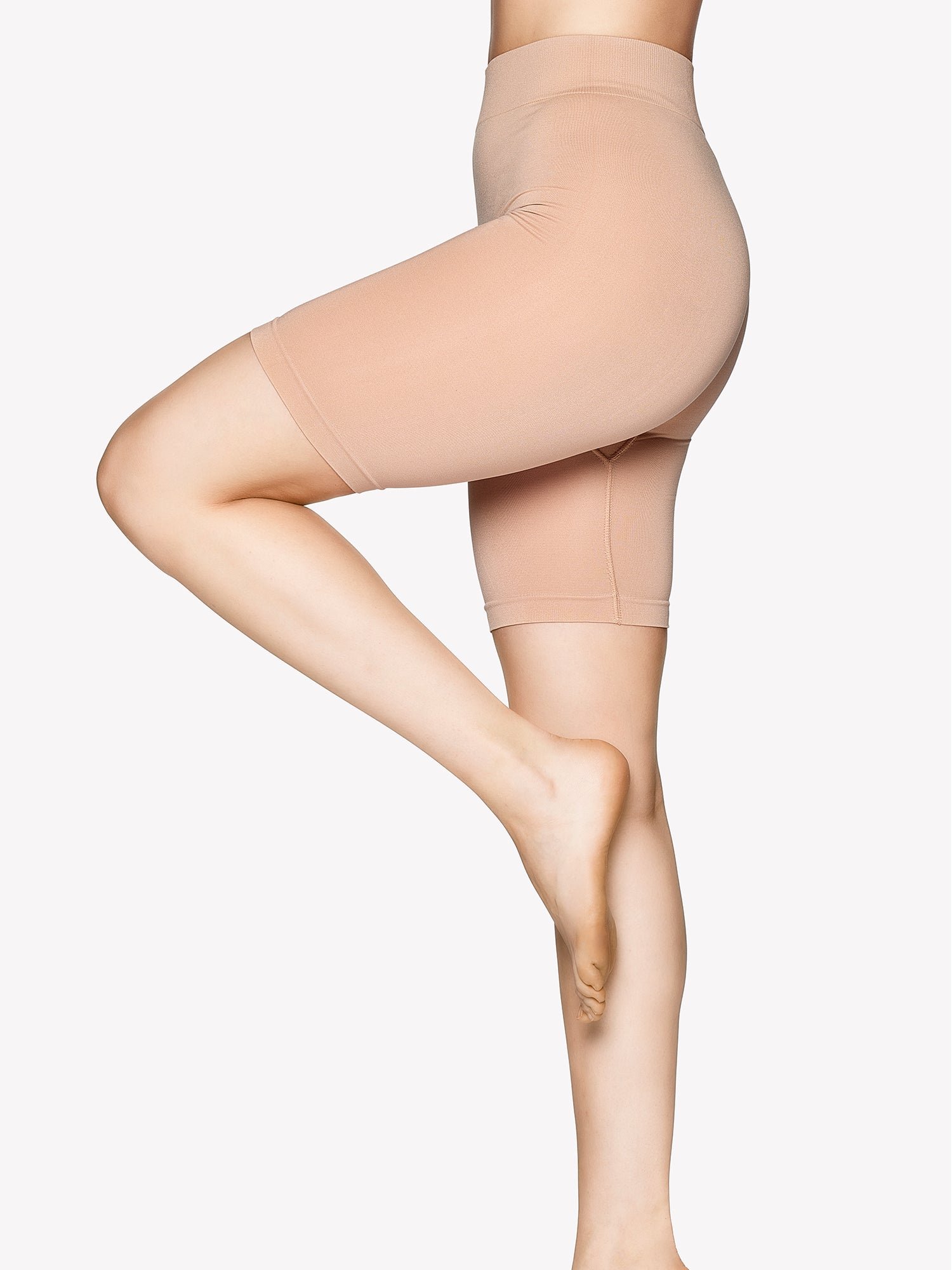Nanso SEAMLESS SHORT leggingsit - natural