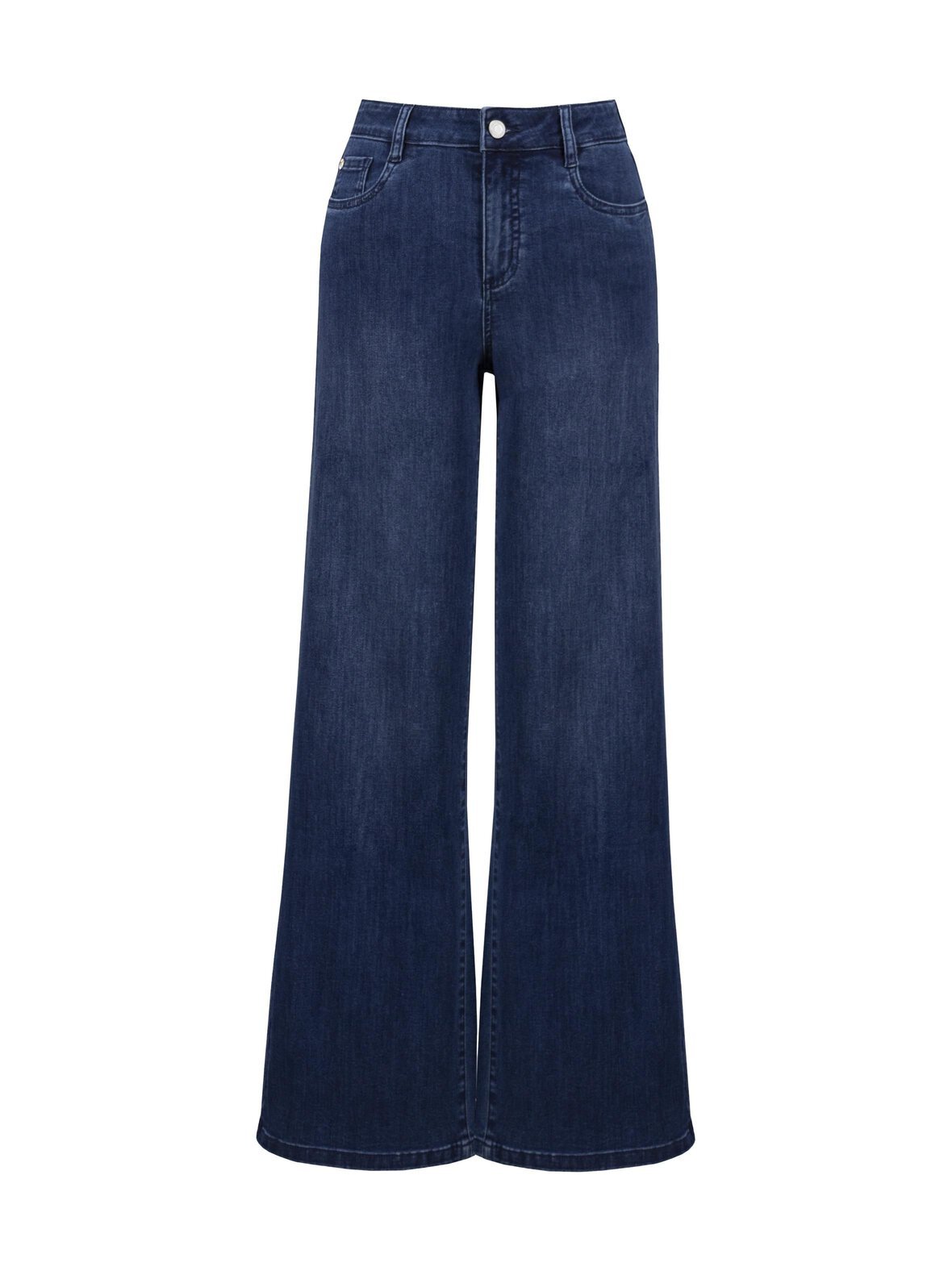 Classic wide-leg strech -farkut