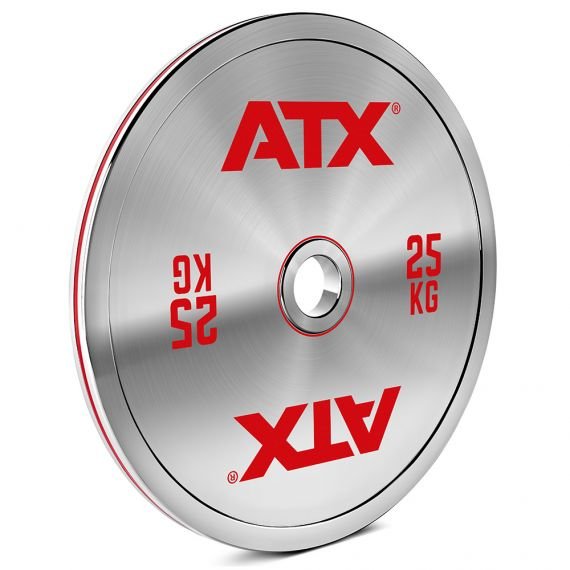 ATX® Levypaino kalibroitu CS sileä teräs 25 kg