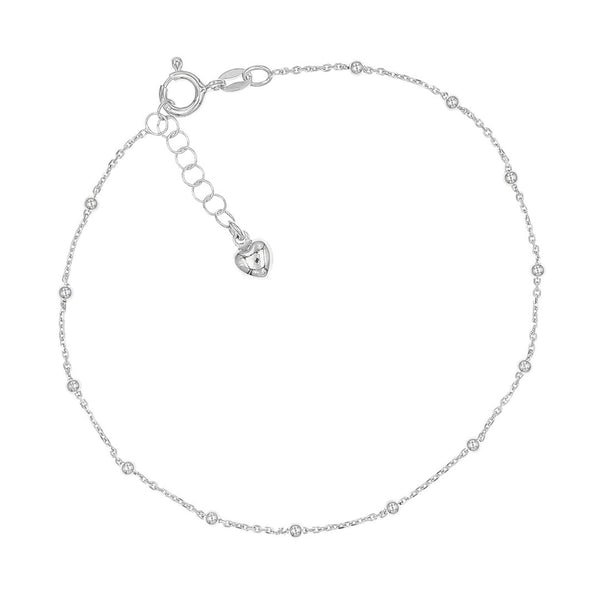 Stelle nilkkakoru, hopeaa, 0019BK6805
