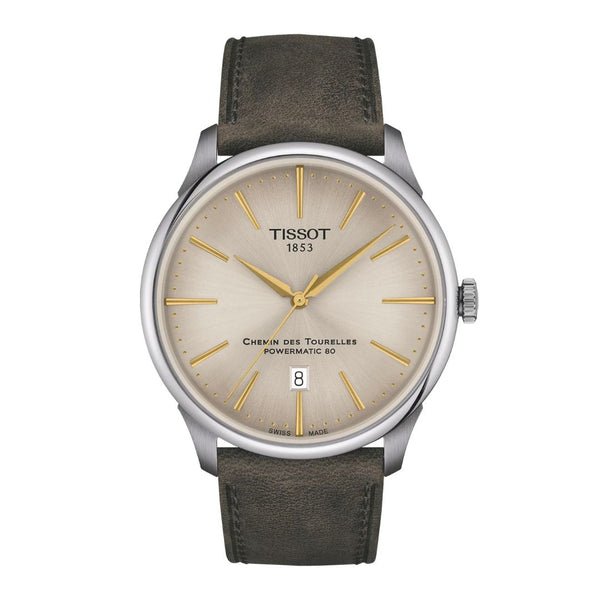 Tissot Chemin des Tourelles Powermatic 80, T1394071626100, rannekello