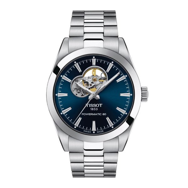 Tissot Gentleman Powermatic 80 Open Heart T1274071104101 rannekello