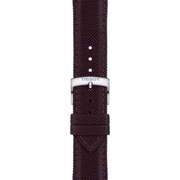 Tissot ranneke, 21 mm, ruskea kangas, T852048181