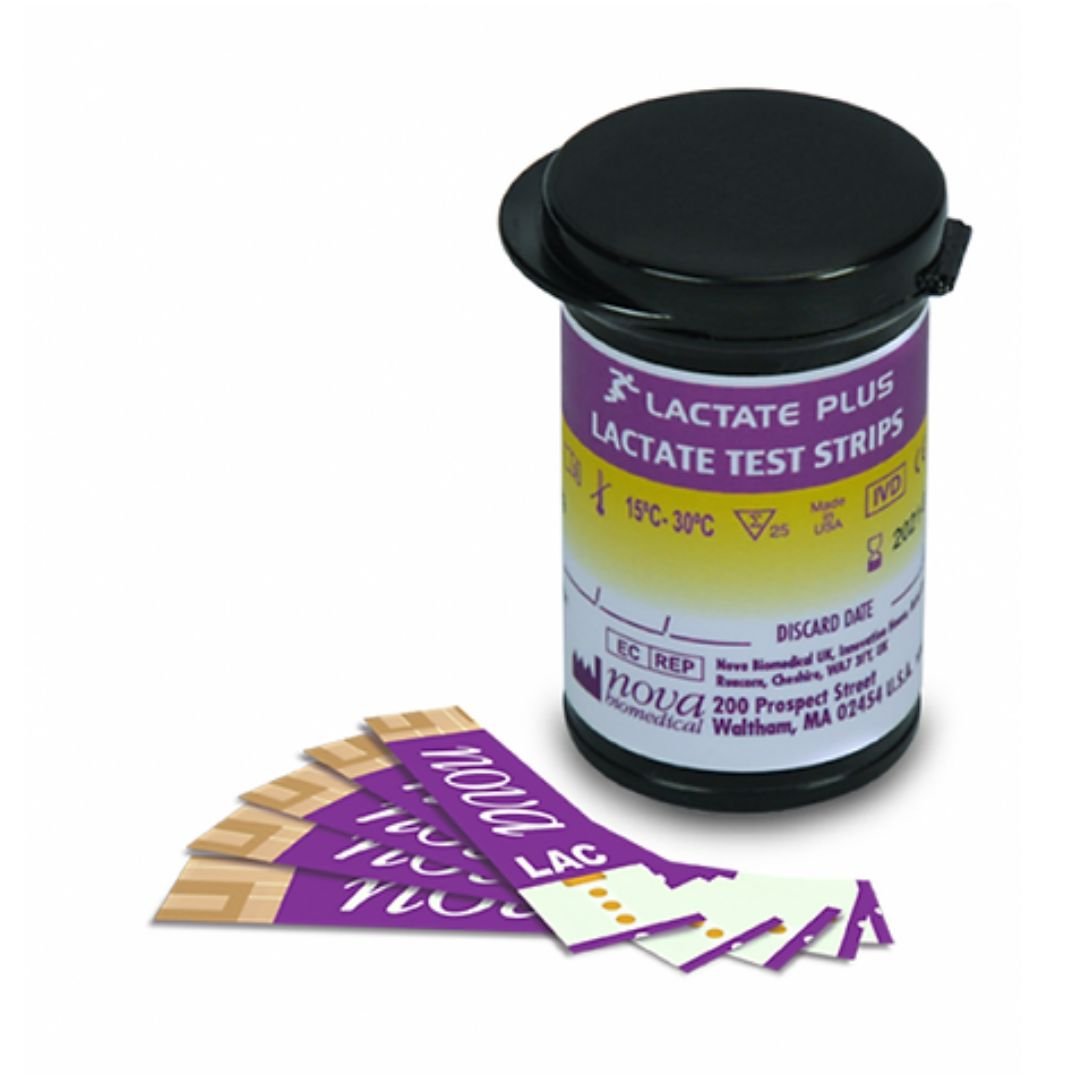 Lactate Plus -testiliuskat 25 kpl
