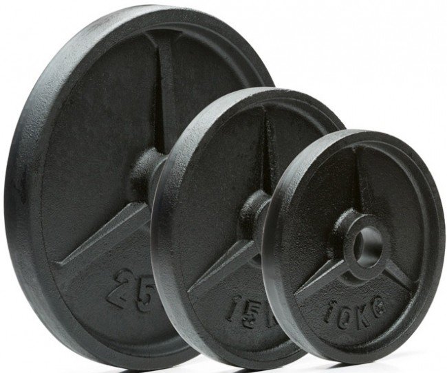 Levypaino rauta 1,25-25 kg / 50 mm