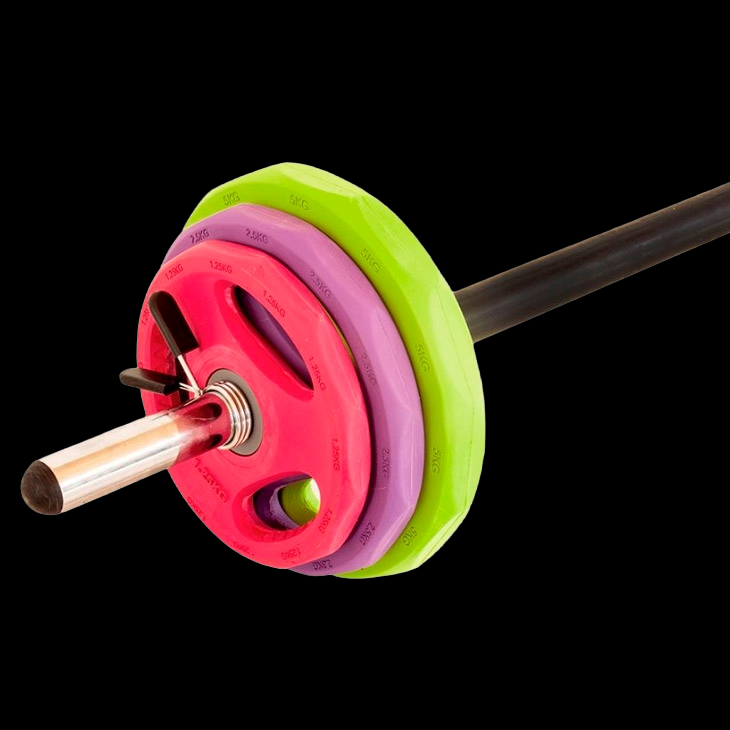 Pump set 18 kg kumitettu *käytetty*