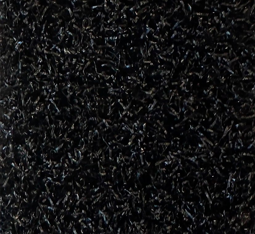 Ruohomatto - tekonurmi musta 6mm - 2x20 m / 40m2