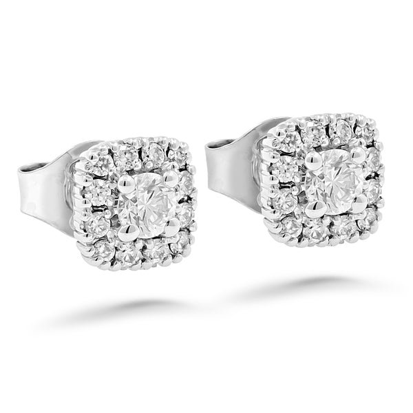 Silván Rosalie timanttikorvakorut 0,48ct, valkokultaa, timanttikorut