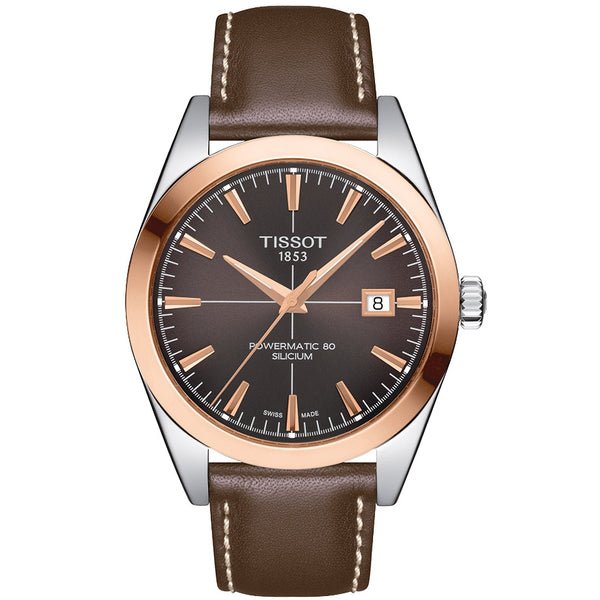 Tissot Gentleman Powermatic 80 Silicium T927.407.46.291.00 18K kulta, miesten rannekello