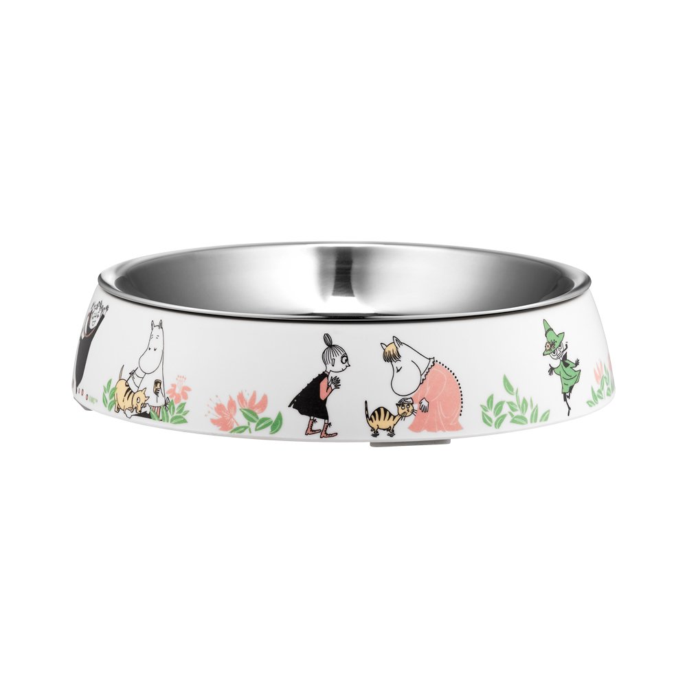 Muurla Moomin for Pets -kulho XS Kissan kulho, valkoinen (2025-) *UUSI*