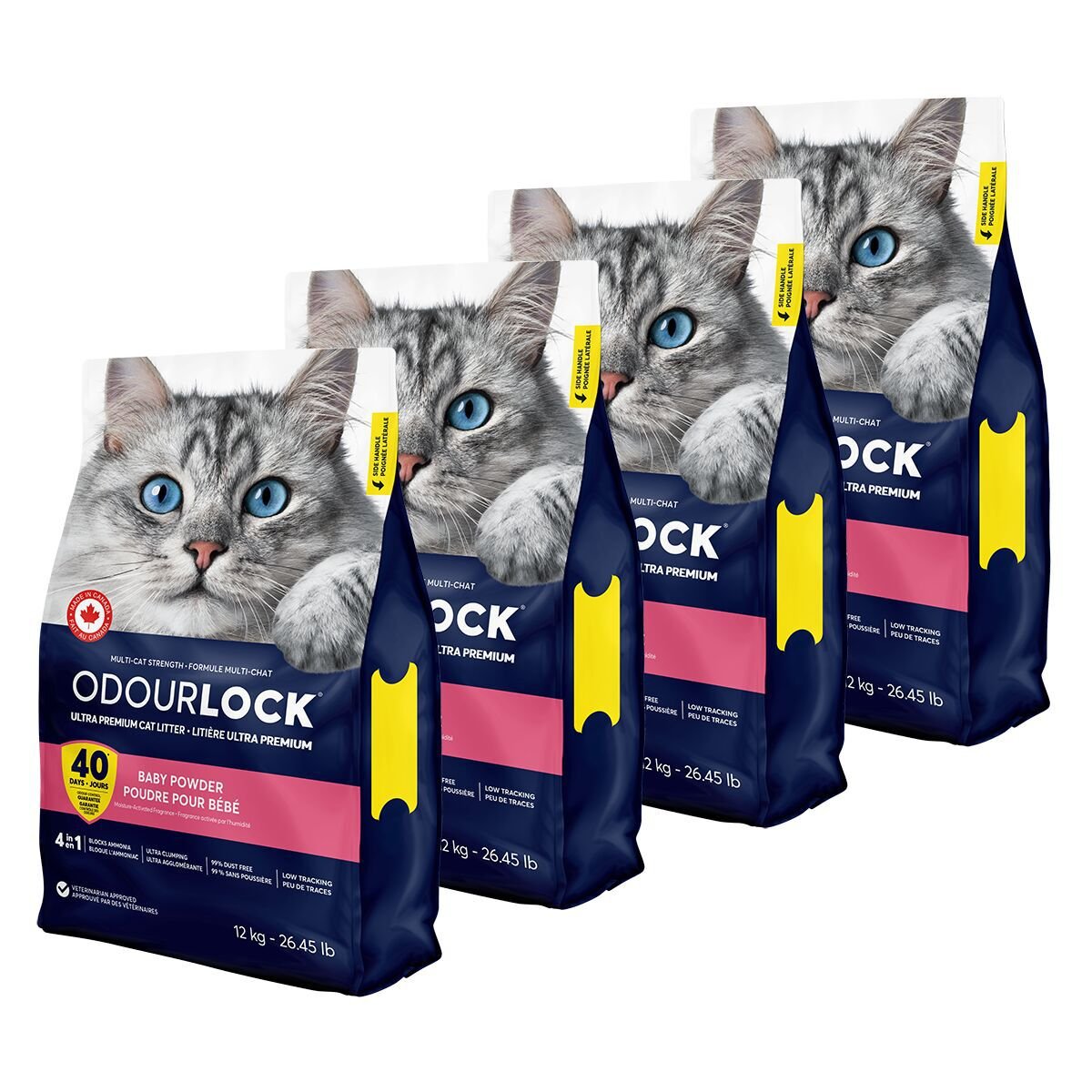 Odourlock Baby Powder 4 x 12 kg
