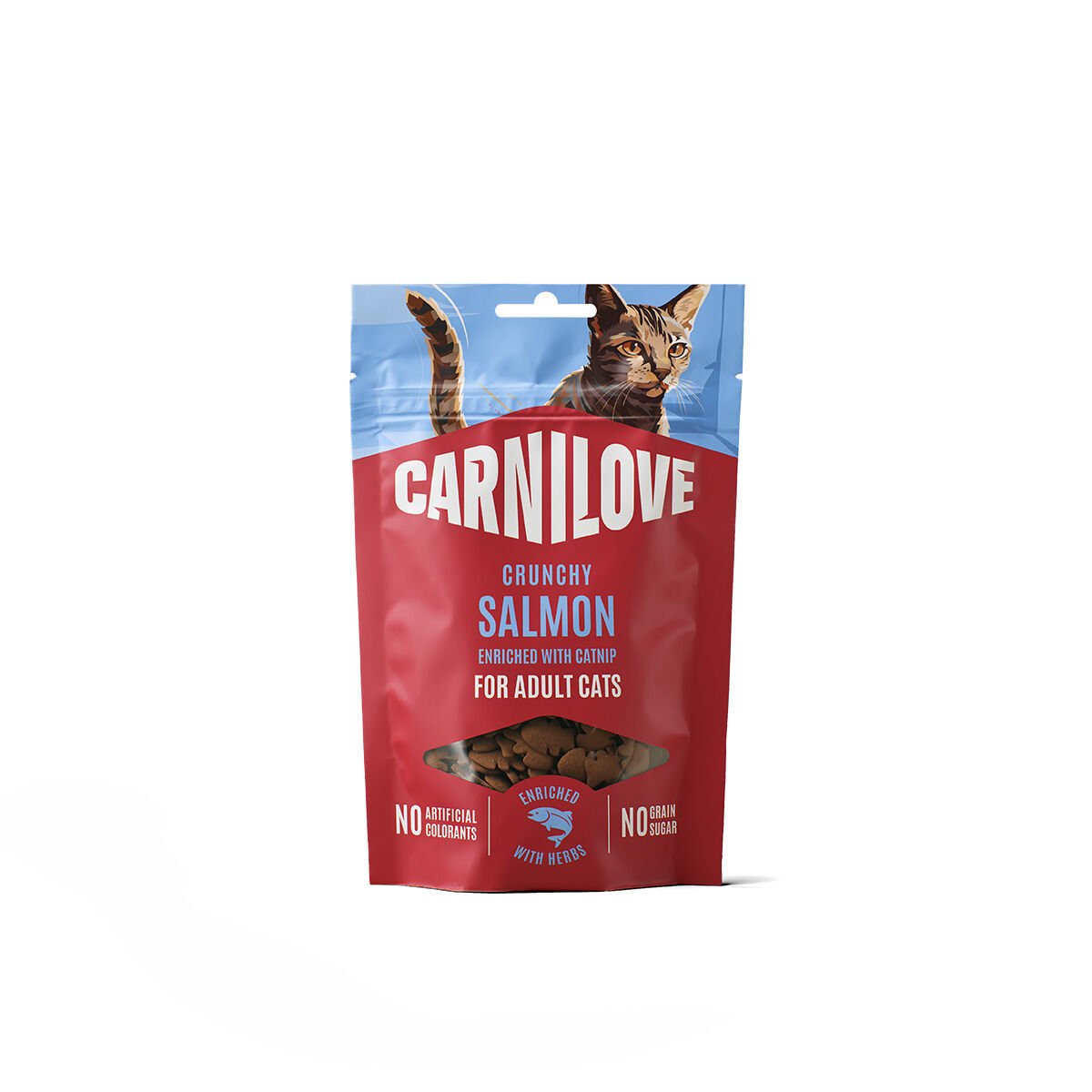 Carnilove Cat Crunchy Snack Salmon with Catnip 50 g