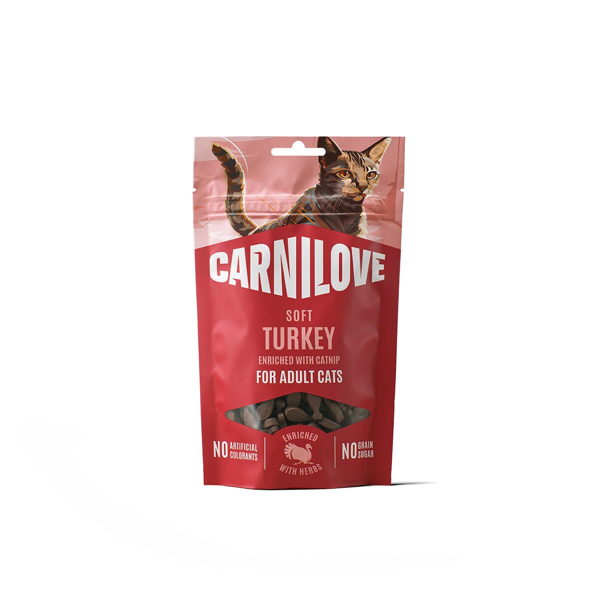 Carnilove Cat Soft Snack Turkey with Catnip 50 g